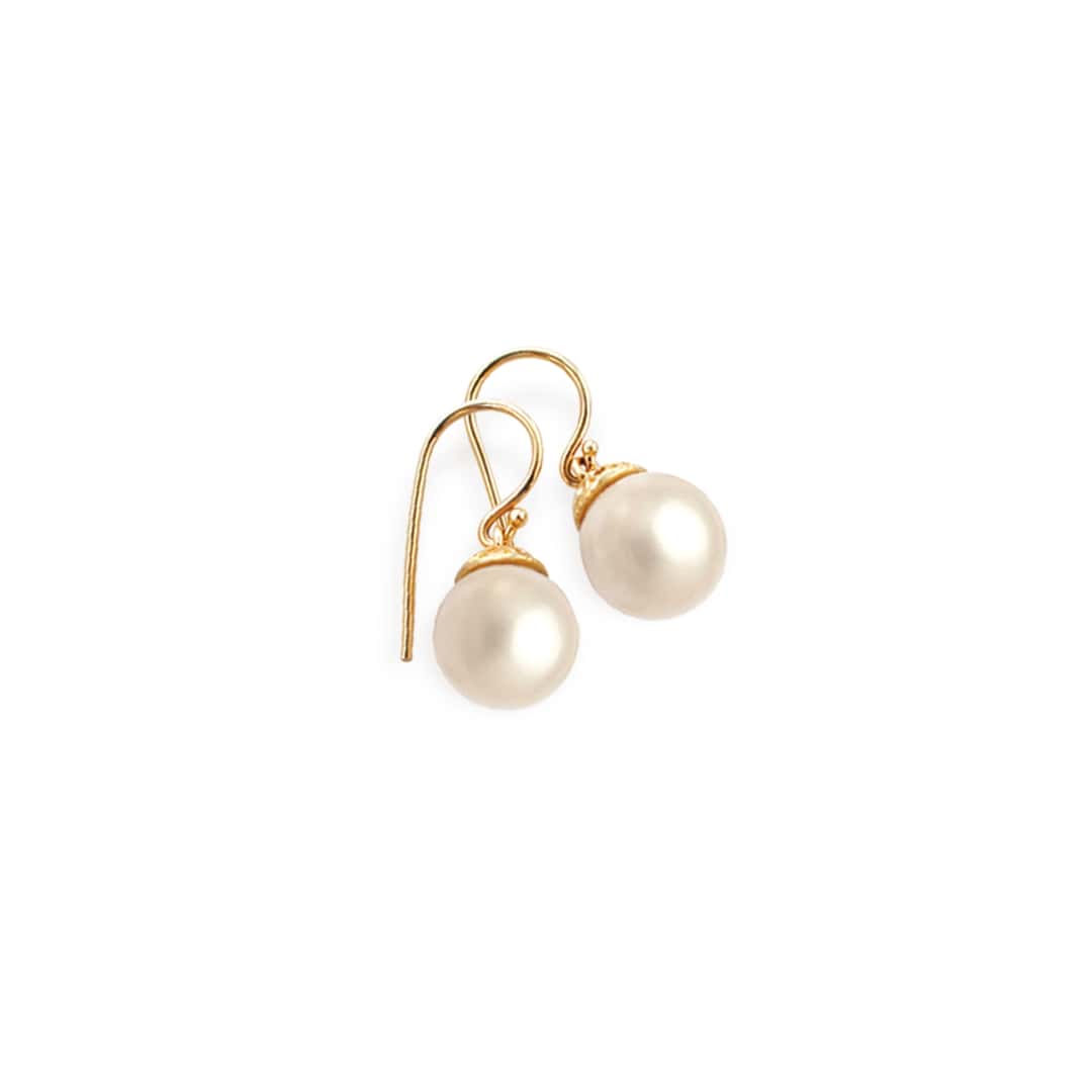 9k Pearl Earrings