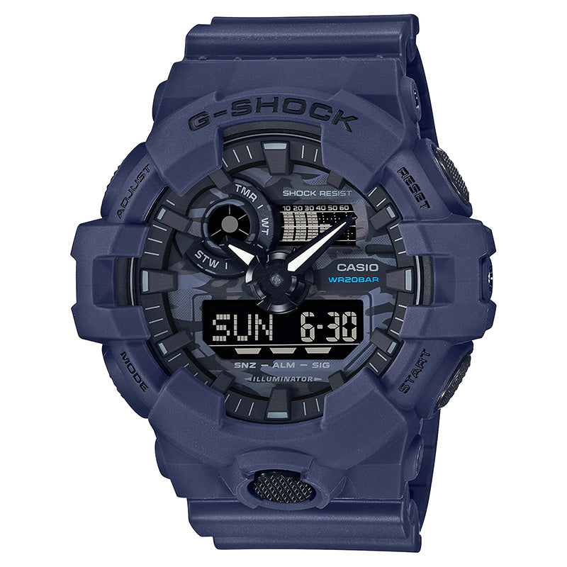 G SHOCK DUO DIAL CAMO UTILITY WATCH