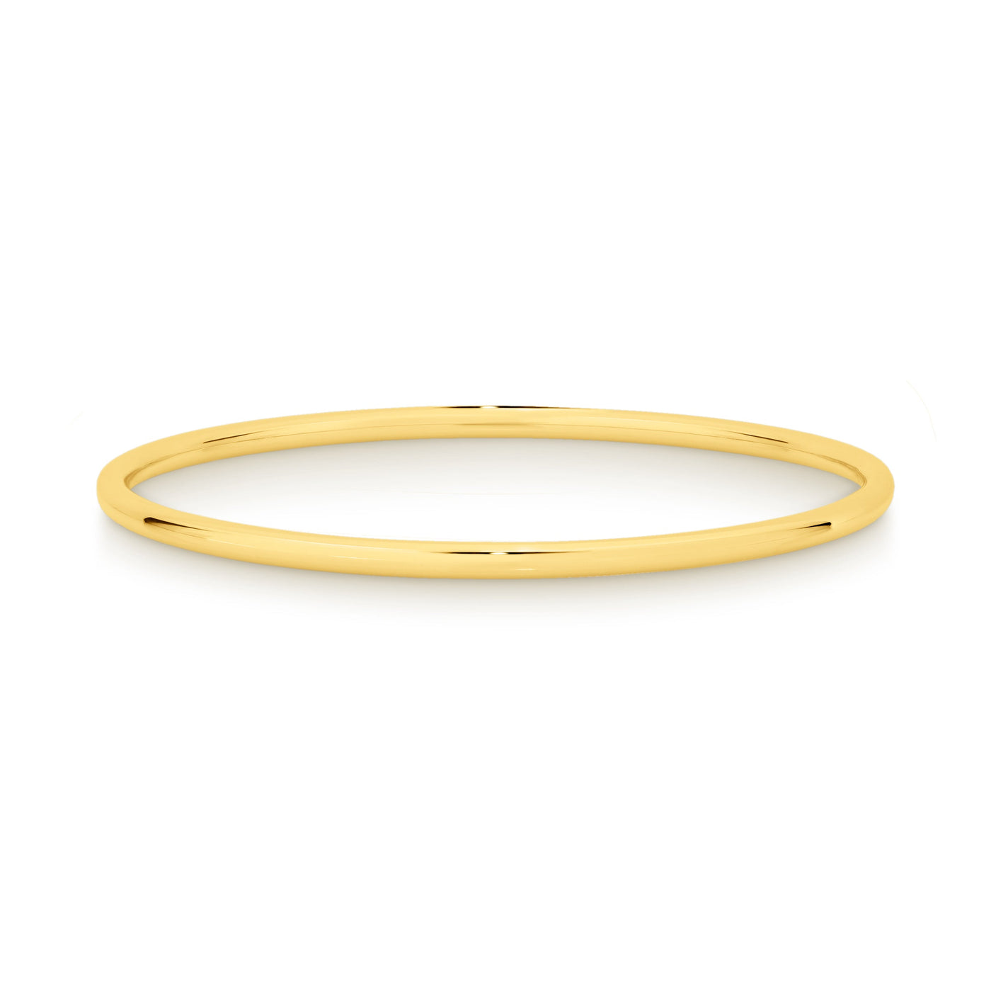 9k Yellow Gold & Sterling Silver Bangle